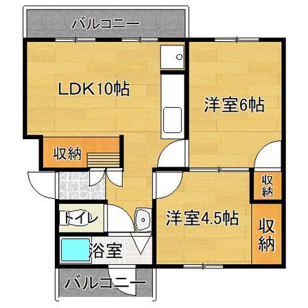 喜連団地の物件間取画像